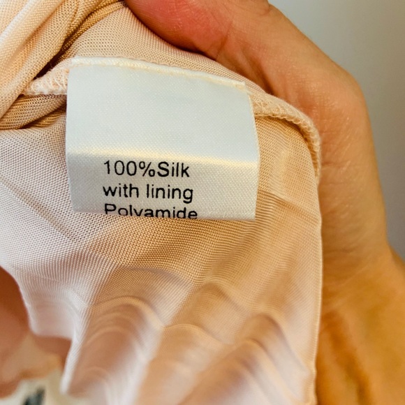 20’s Inspired Silk Embellished Layered Dress Small - Picture 5 of 7